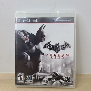 Batman: Arkham City (Sony Playstation 3, 2011 PS3) Complete CIB Tested